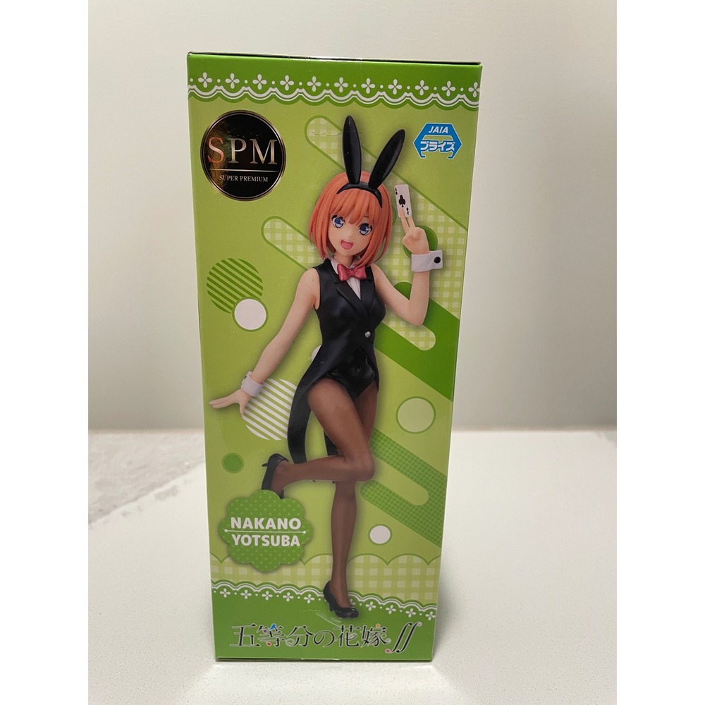 SEGA The Quintessential Quintuplets Yotsuba Nakano SPM Figure Dealer Bunny New - Picture 2 of 6